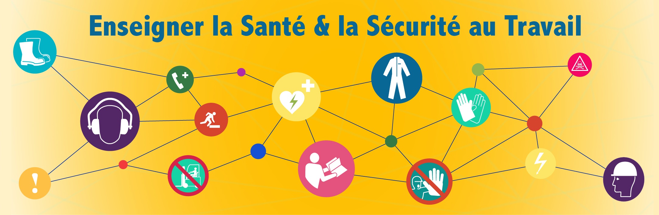 Logo du site Enseigner la Santé & la Sécurité au Travail